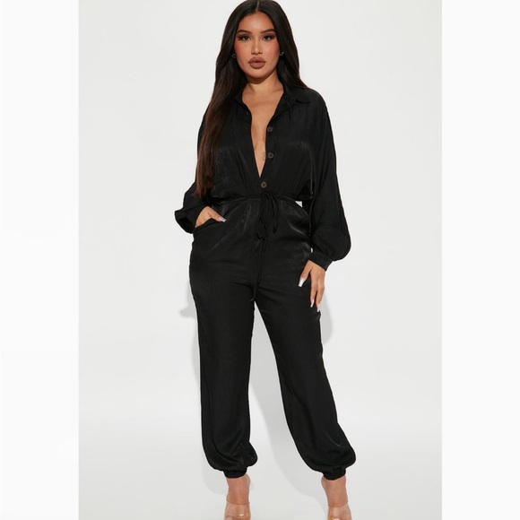Always on the go jumpsuit - black - Picture 1 of 3
